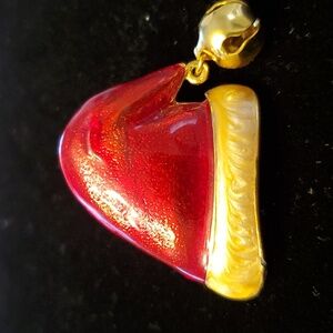 Red Santa Hat Pin